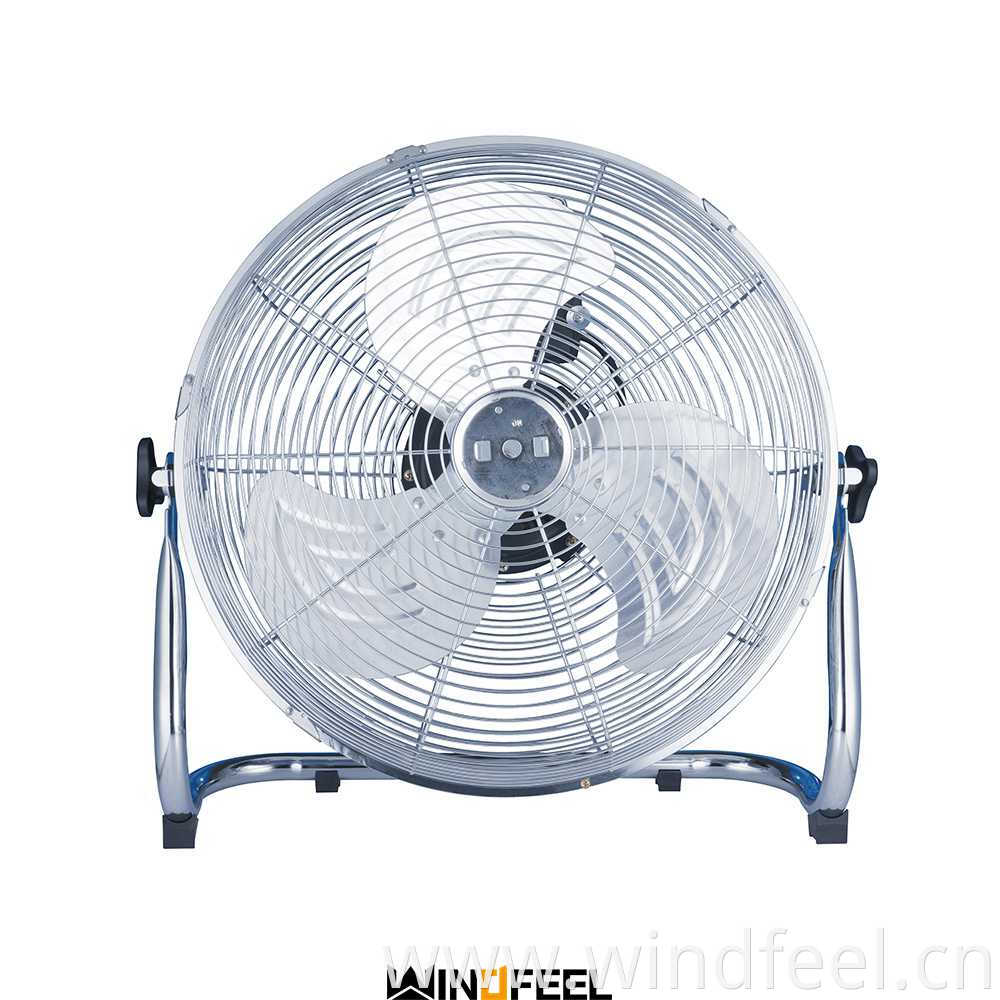 18 inch electric High velocity metal floor fan for household